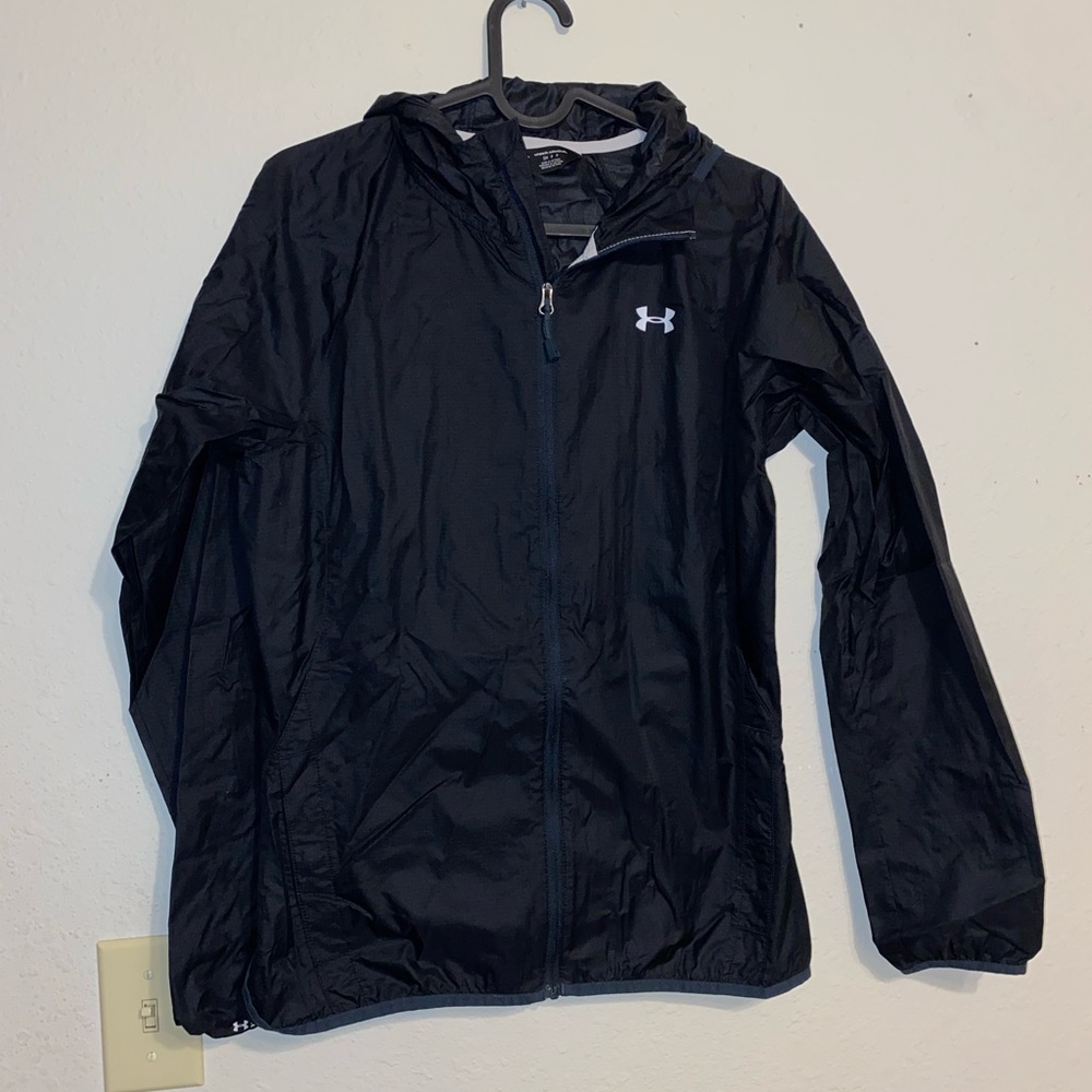 Black under armour wind breaker!